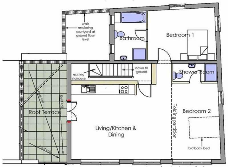 Spacious Apartment With Roof Terrace, Near The Waterfront, Ipswich Exterior foto